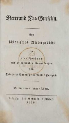 Theil 3: Bertrand Du-Guesclin