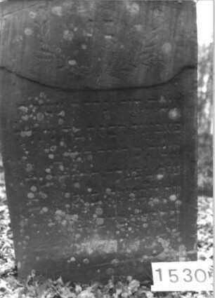 Grabstein 1530 (Detailaufnahme)
