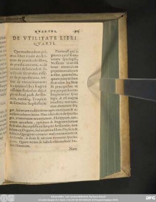 De Utilitate Libri Quarti.
