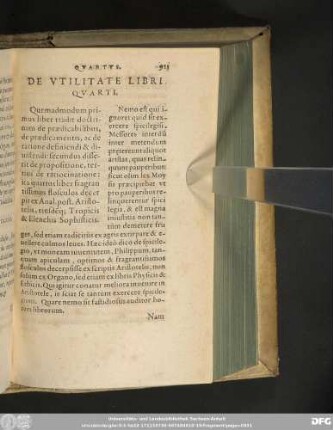 De Utilitate Libri Quarti.