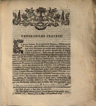 Acta in consistorio secreto, habito a S. D. N. Pio VI. P. feria VI. Dec. 1778 ... in Basilica Vaticana