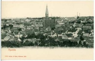 Apolda. Blick über Apolda