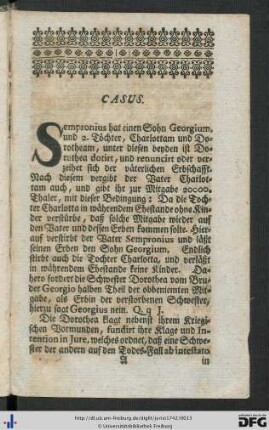 Der Neu-angehende merckwürdige Jurist.