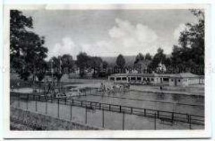 Das Freibad in Berggießhübel