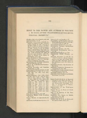 7. Index to Papers and Authors in Vols.I to XXVII of the Proceedings of the Institute.