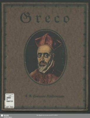 El Greco : sieben farbige Wiedergaben seiner Gemälde