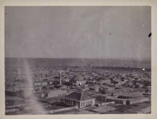 Blick über Diyarbakir : Blick über die Stadt. In der Bildmitte die Scheich Mutahhar Moschee.