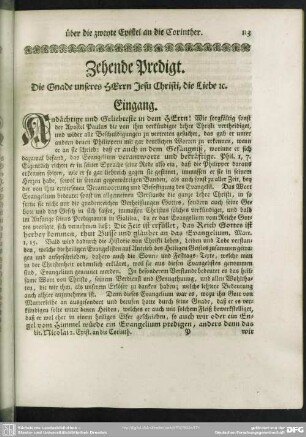 Zehende Predigt