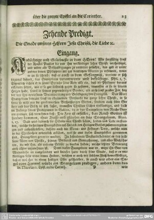 Zehende Predigt