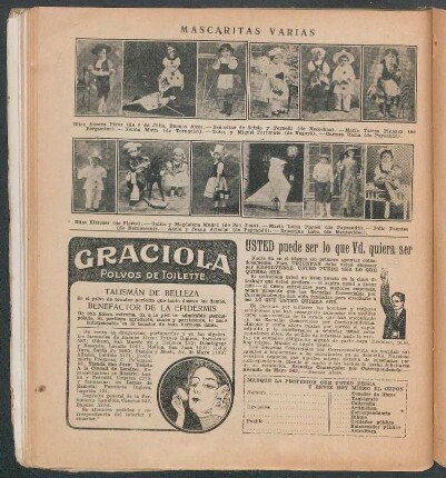 Mascaritas varias - [Ilustración]