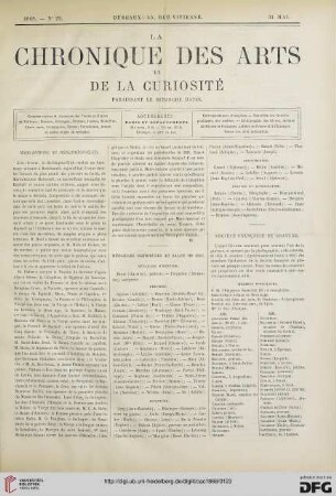 Nr. 22 (31 Mai)