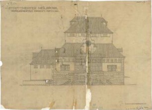 Fischer, Theodor; Heilbronn; Stadt-Theater - Ansicht