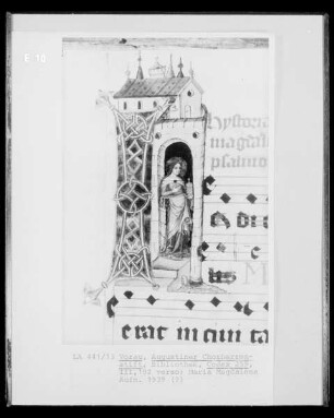 Initiale I: Maria Magdalena