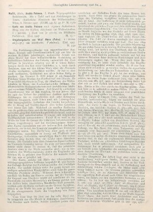 101-103 [Rezension] Musil, Alois, Arabia Petraea. I. Moab. Topographischer Reisebericht