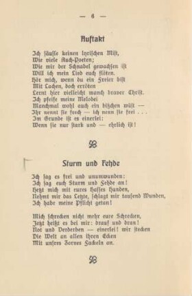 Auftakt
