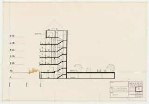 Wohnhaus Nordhauser Straße 13, Berlin-Charlottenburg: Schnitt 1:100