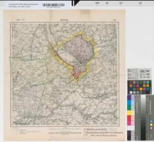 [Kommunale Neugliederung betr. Kettwig: Altes Gebiet der Stadt Kettwig. Erweitertes Gebiet der Stadt Kettwig nach der Kreis- bzw. Regierungsvorlage].