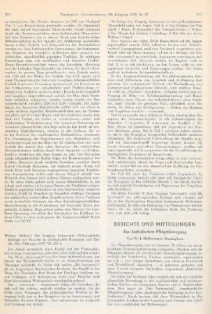 951-952 [Rezension] Welker, Michael, Der Vorgang Autonomie