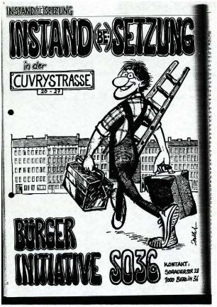 Flugschrift: Instand(be-)setzung