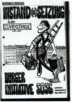 Flugschrift:               Instand(be-)setzung