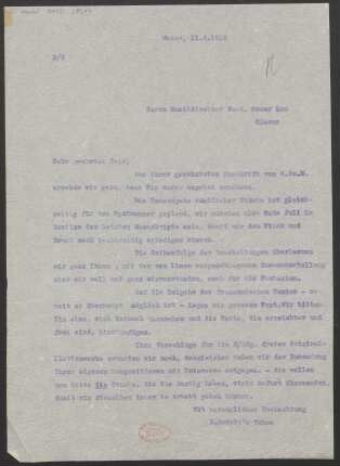 Brief an Ferdinand Oscar Leu : 11.06.1915