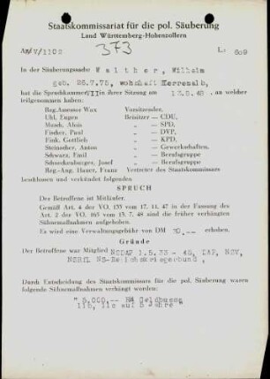 Walther, Wilhelm