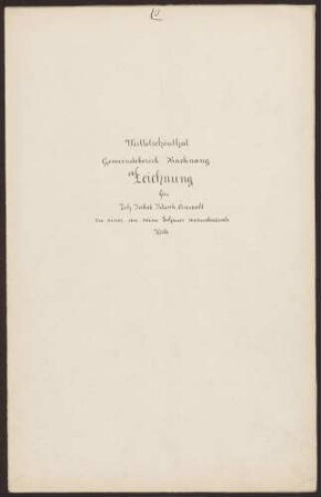Klenk, Jakob, Anwalt Anbau eines Schuppens
