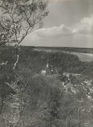 Weesenstein, Schloss, Blick von Osten