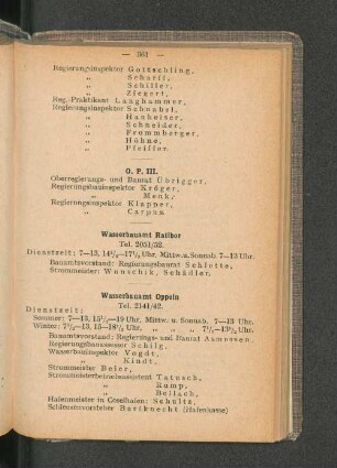 Wasserbauamt Ratibor