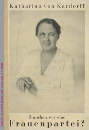 Porträt von Katharina von Kardorff-Oheimb