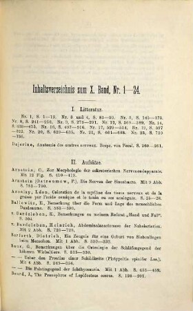 Anatomischer Anzeiger : Centralblatt für d. gesamte wiss. Anatomie. 10, 10. 1895