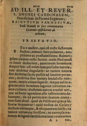 Commentarius in epistolas Ciceronis ad Atticum