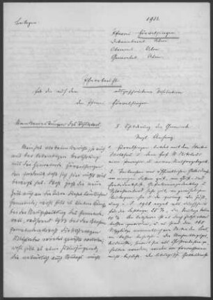 Hörvelsingen: Pfarrbericht 1933