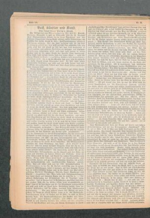 Volk, Künstler und Kunst