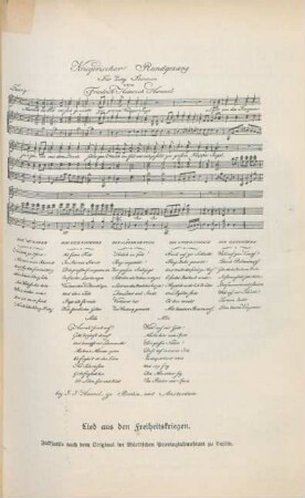 Lied aus den Freiheitskriegen