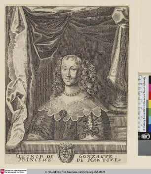 Eleonor de Gonzague Princesse de Mantouve [Eleonora Gonzaga Prinzessin von Mantua]