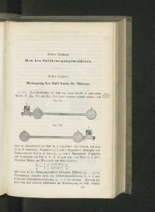 Dritter Abschnitt. Von den Luftbewegungsmaschinen.