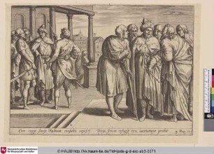 [Jerobeam und die Kongregation Israels vor Rehoboam; Jeroboam and the Congregation of Israel before Rehoboam]