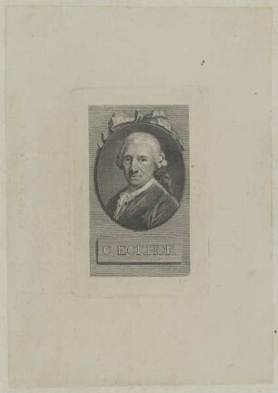 Bildnis des C. Eckhof