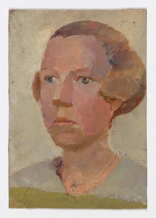 Porträtstudie [Gertrud Stoll]