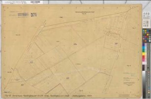 Recklinghausen (Recklinghausen), Flurbereinigung Hochlar, Zuteilungskarte Bl.10 Recklinghausen Flur 10