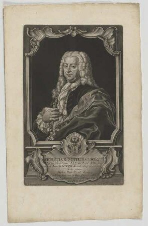Bildnis des Christian Gottlieb Schwarz