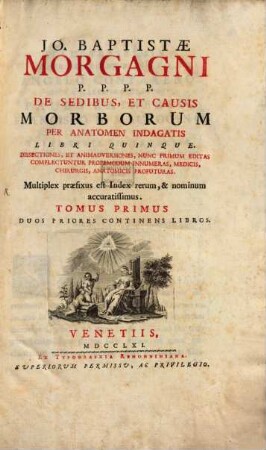De sedibus et causis morborum. 1