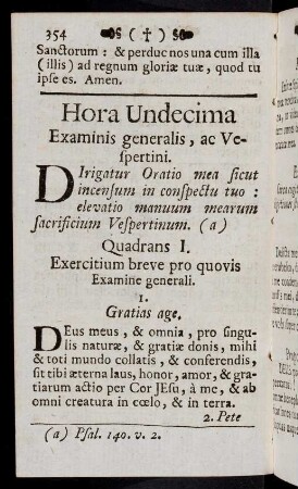 354-371, Hora Undecima