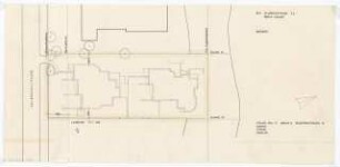Reihenhaus/Doppelhaus, Delbrückstraße, Berlin-Grunewald: Lageplan 1:200