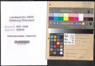 Entnazifizierung Heinrich Himmeroeder , geb. 03.07.1887 (Landwirt)