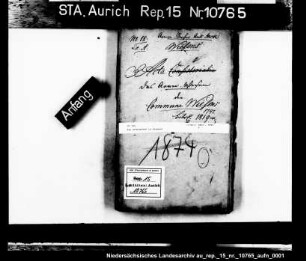 Das Armenwesen in Wiesens