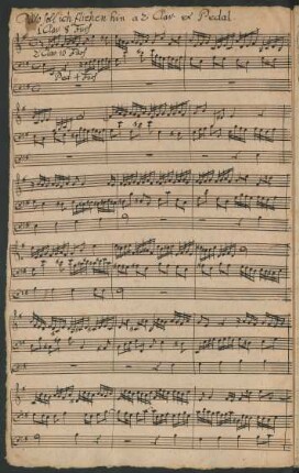 Wo soll ich fliehen hin; org; e-Moll; BWV 646