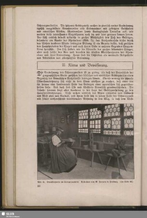 III. Klima und Bewässerung