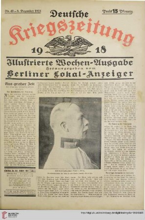 Hefte 49-52, Dezember 1918
